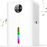 Luftentfeuchter Elektrisch,Tragbarer Raumentfeuchter,Ultra Leise 30 dB,Automatisches Abtauen,Automatisches...