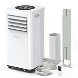 Klimaanlage Mobil 9000 BTU, Mobile Klimaanlage 4-in-1, Kühlung, Entfeuchtung und 2-Stufiger Belüftung,...