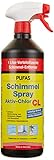 Pufas 5404000 Schimmelspray Antischimmelspray zum schnellen und gründlichen Entfernen von Schimmel,...