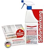 Stoppex Aktiv-Profi Schimmelentferner gegen Schimmel für Wand, Bad und Silikonfugen I Extrastarker,...