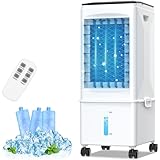 Mobile Klimaanlage Mobil Klimagerät Klimaanlage Ohne Abluftschlauch Luftkühler Ventilator mit Wasserkühlung...