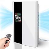 Onherm Luftentfeuchter Mit Fernbedienung, Elektrischer Luftentfeuchter 1500ML, Automatische Abtauung und...