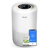 LEVOIT Luftreiniger HEPA Filter, Luftfilter gegen Schimmel Staub Pollen Gerüche, bis zu 35㎡ Raucherzimmer,...