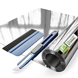 ThermaShield – UV Sonnenschutzfolien Set Individuell Gestaltbar für Fenster Innen & Außen – Blickdichte...