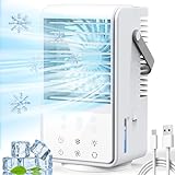 Mobiles Klimagerät, Luftkühler Klein Klimaanlage Tragbare 3 in 1 Air Cooler Klimagerät Persönlich...