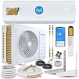 Danyon Split Klimaanlage Quick Connect - 12000 BTU (3,4 kW) - Inverter Klimagerät mit Heizfunktion, WiFi und...