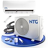 NTG Split Klimaanlage Set 12000 BTU (3,5 kW) WiFi & App, Kühlen & Heizen A++ Belüftungssystem mit...