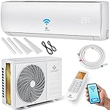 KESSER® Klimaanlage Set Split - mit WiFi/App Funktion Klimagerät - Kühlen A++/ Heizen A+ - 9000 BTU/h...