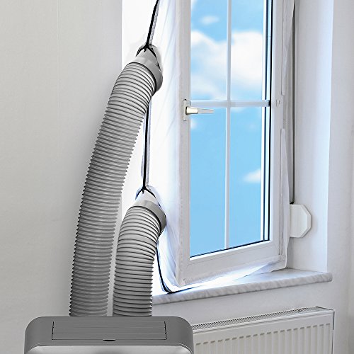 TROTEC AirLock 200 Fensterabdichtung für Klimageräte und Ablufttrockner Hot Air Stop -